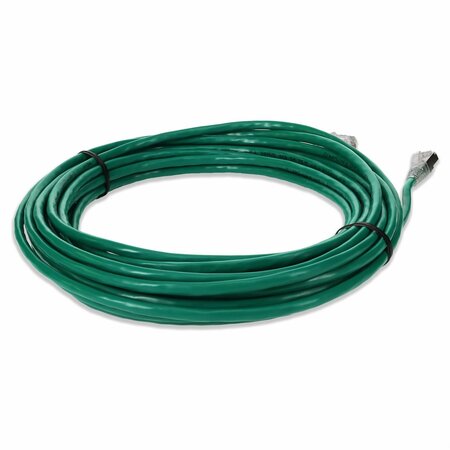 ADD-ON 14FT RJ-45 MALE TO RJ-45 MALE SHIELDED STRAIGHT GREEN CAT6A STP PVC COPPER P ADD-14FCAT6AS-GN